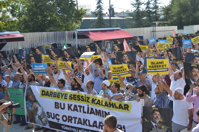 Mısır Cuntasının Katliamı Fatih’te Protesto Edildi 2