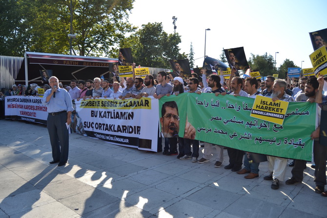 Mısır Cuntasının Katliamı Fatih’te Protesto Edildi 4