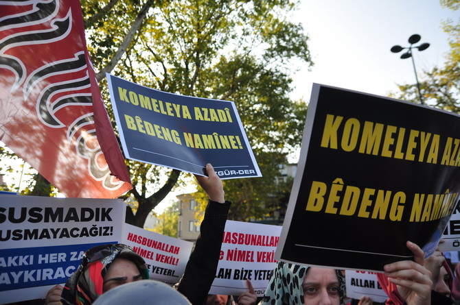 Özgür-Der'e Yapılan Saldırılar Protesto Edildi 14