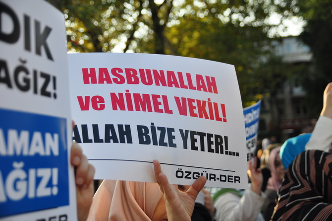 Özgür-Der'e Yapılan Saldırılar Protesto Edildi 21