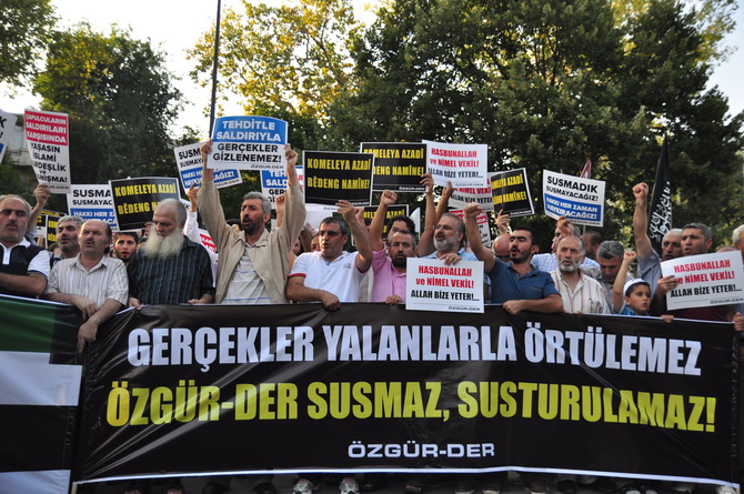 Özgür-Der'e Yapılan Saldırılar Protesto Edildi 26