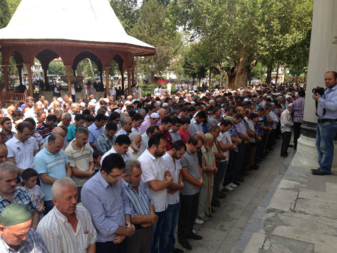 Amasya'da Mısır Ordusu Protesto Edildi 11