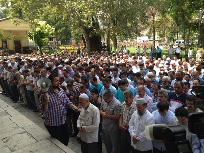 Amasya'da Mısır Ordusu Protesto Edildi 4