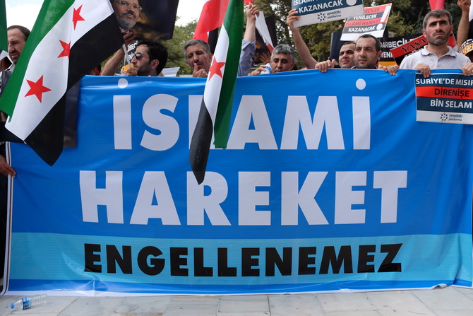 Mısır Katliamı Eyüp'te Protesto Edildi 36