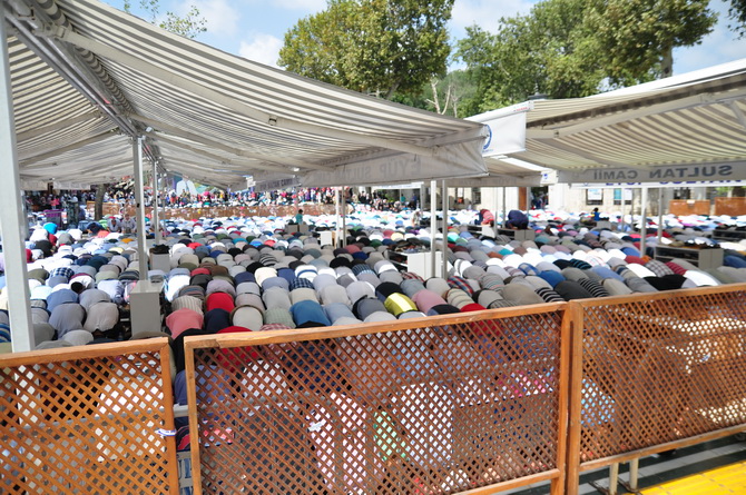 Mısır Katliamı Eyüp'te Protesto Edildi 9