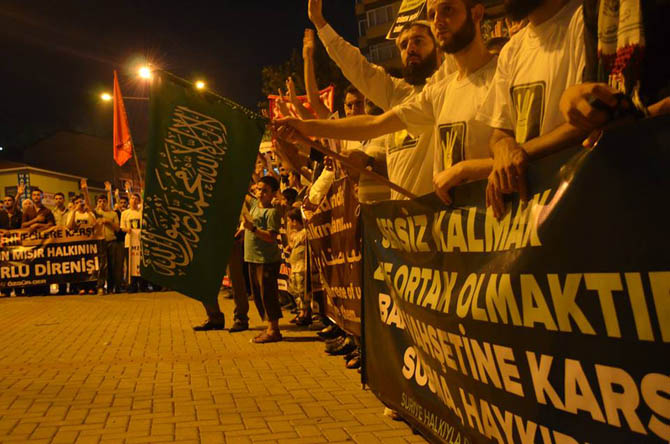 Bursa'da Mısır Protestosu 14