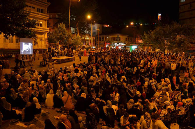 Bursa'da Mısır Protestosu 2