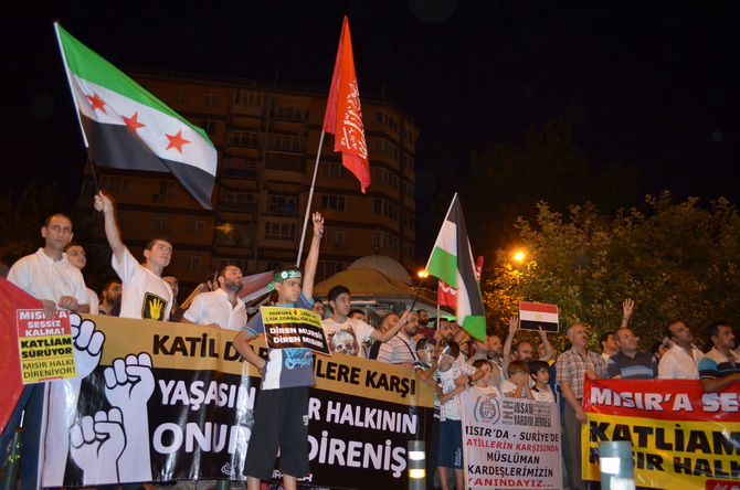 Bursa'da Mısır Protestosu 23