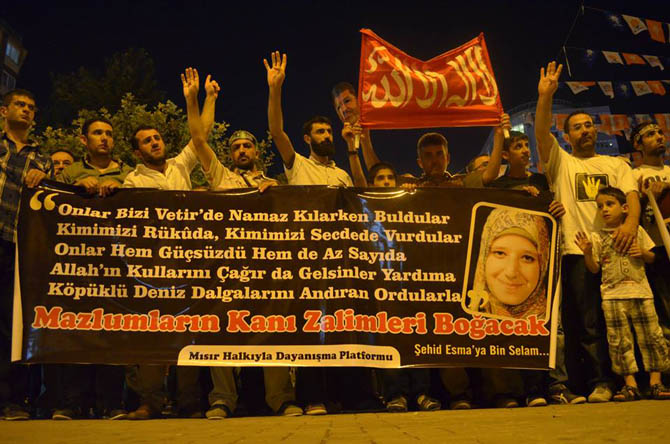 Bursa'da Mısır Protestosu 8