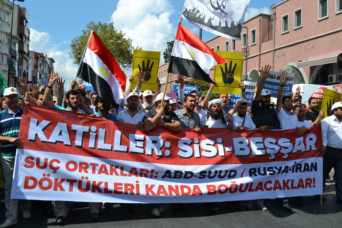 Fatih'te Binler Mısır ve Suriye İçin Yürüdü 8
