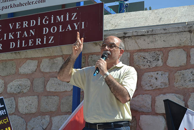 Fatih Camii'nde Mısır ve Suriye Eylemi Yapıldı 13