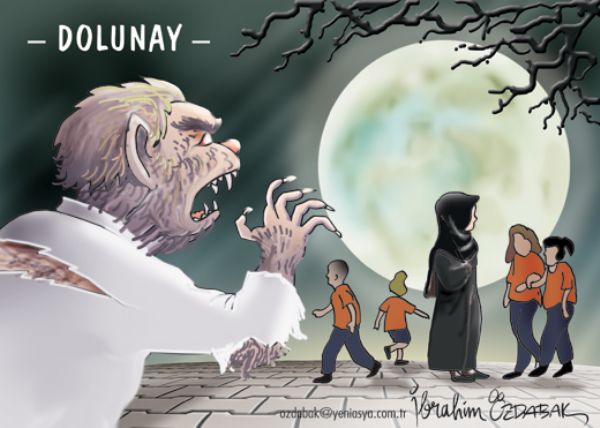 Dolunay Çıktı Başörtüsü Düşmanları İnlerinden Çıktı 1