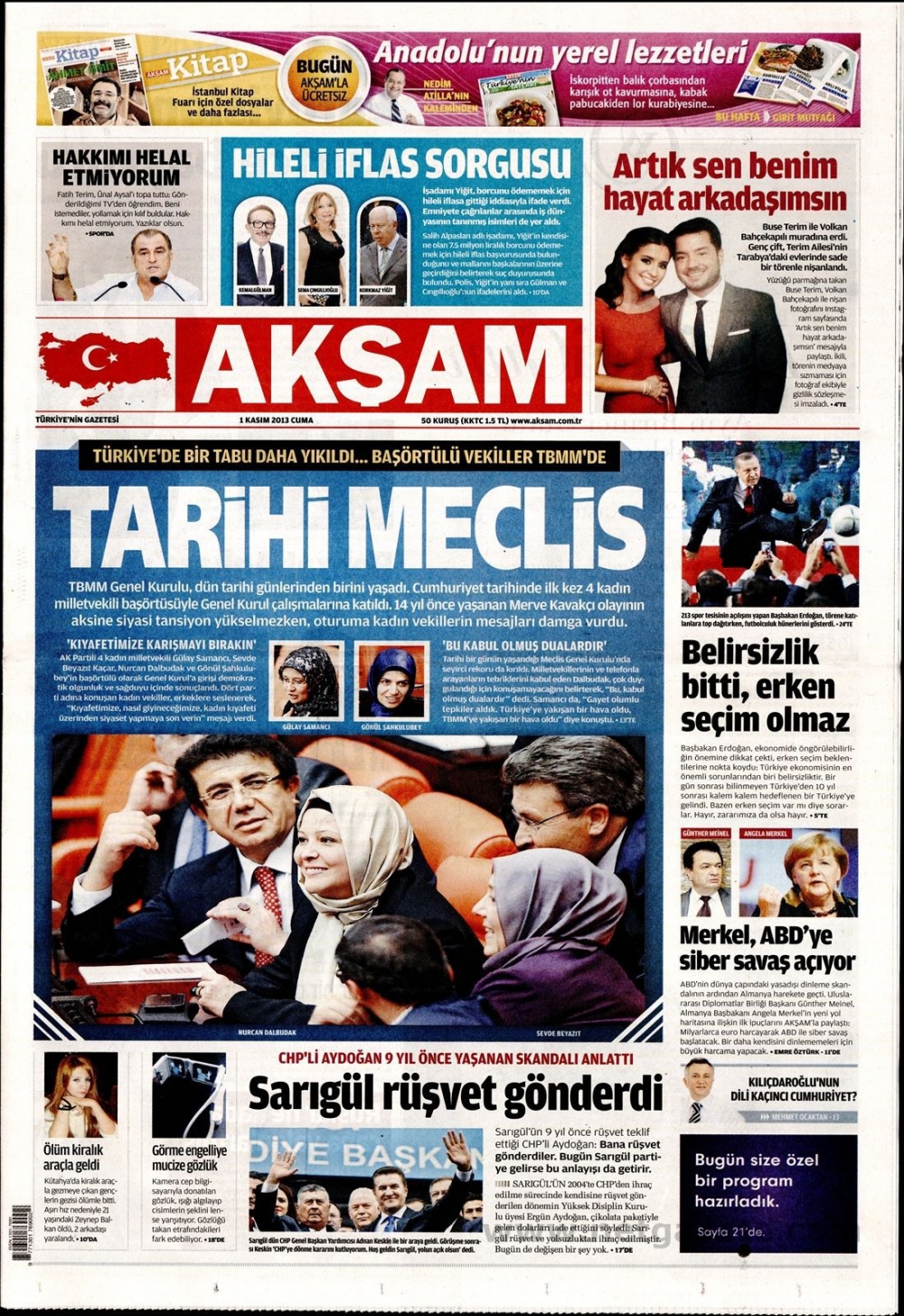 Başörtülü Vekilleri Hangi Gazete Nasıl Gördü? 1