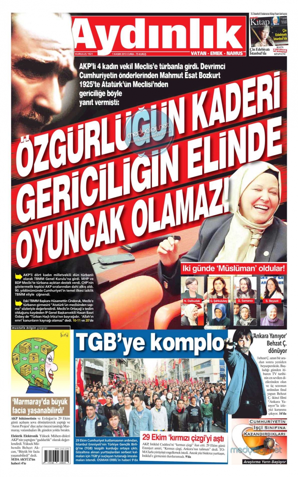 Başörtülü Vekilleri Hangi Gazete Nasıl Gördü? 2