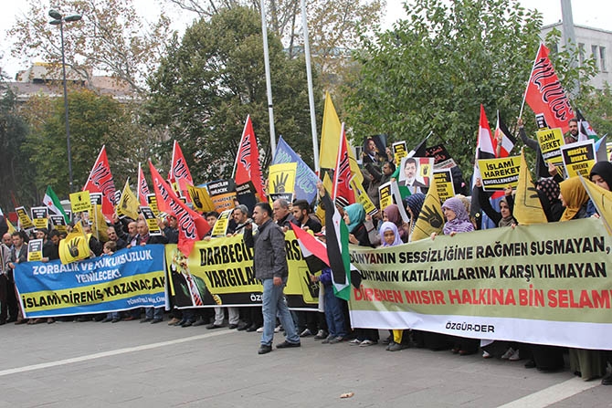 Fatih'te Mısır Eylemi Yapıldı 1