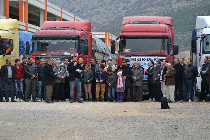 Amasya'dan Suriye'ye Tonlarca Yardım 11