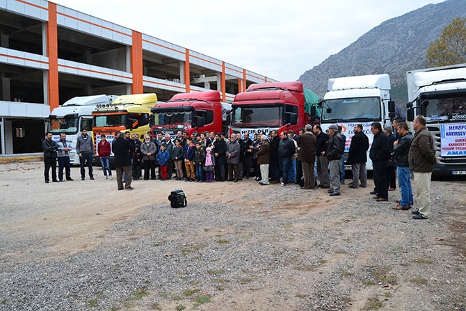 Amasya'dan Suriye'ye Tonlarca Yardım 12