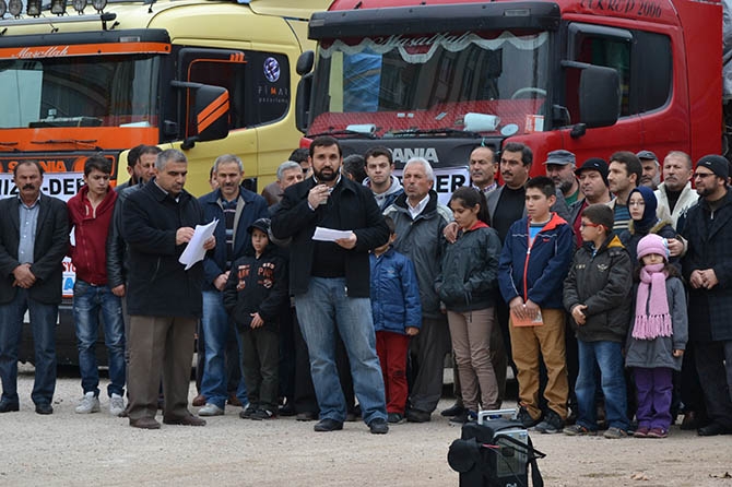 Amasya'dan Suriye'ye Tonlarca Yardım 2