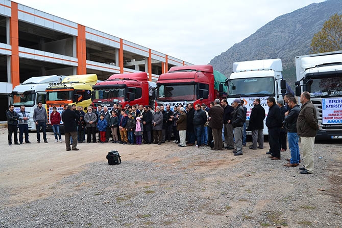 Amasya'dan Suriye'ye Tonlarca Yardım 4