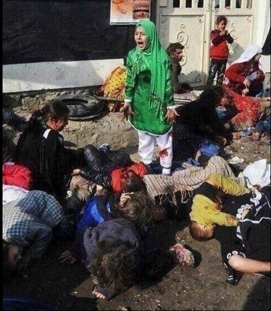 Iraklı Milisler, Suriyeli Çocukları Katletti 2