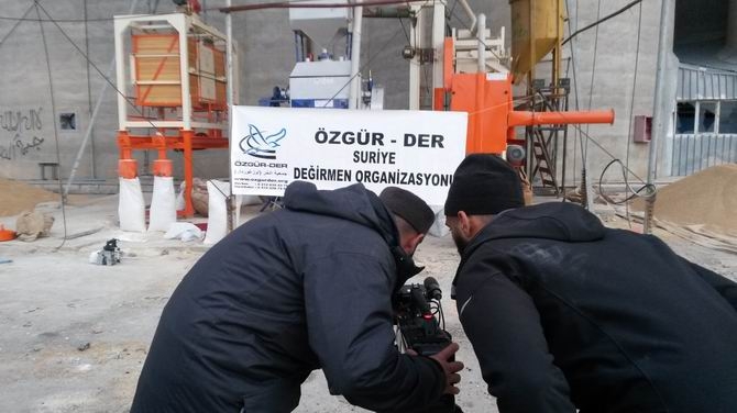 Özgür-Der, Rakka ve İdlip'te İki Değirmen Açtı 15