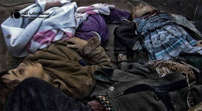 Halep'te Varil Katliamı Devam Ediyor! 3