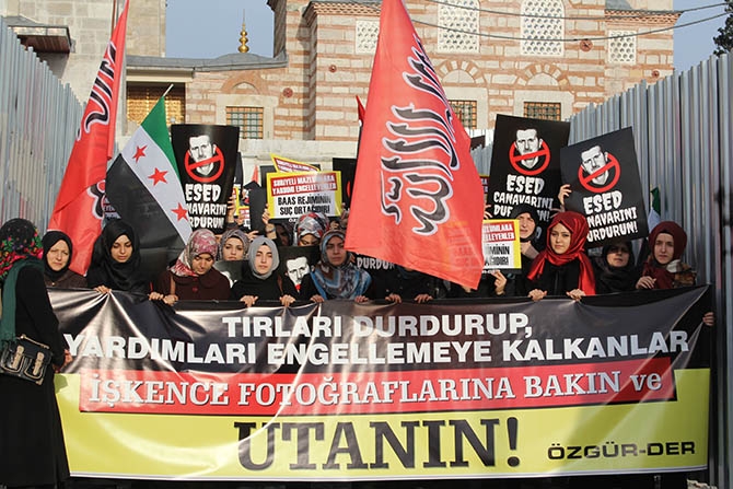 İşkenceci Baas Cuntası Fatih‘te Protesto Edildi 2