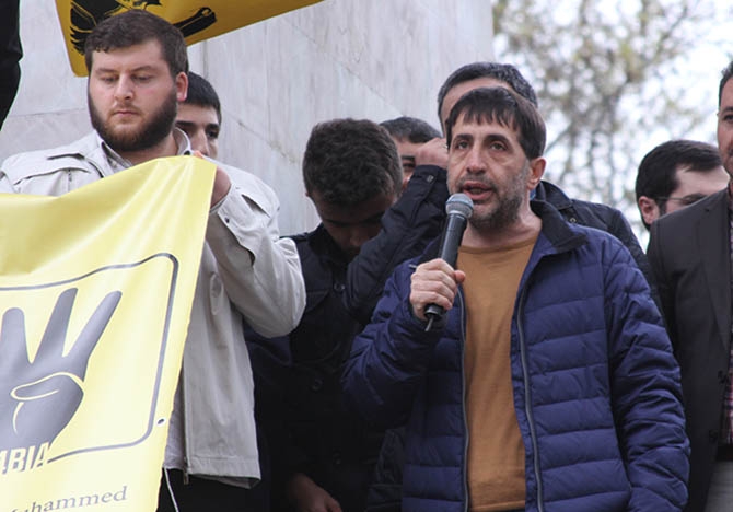 Fatih’te Binler Mısırlı Kardeşlerimiz İçin Yürüdü 20