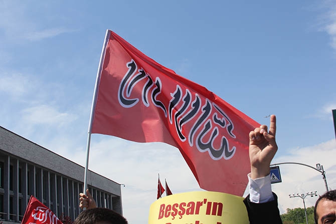 Şehzadebaşı'ndan Beyazıt'a Mısır'a Destek Yürüyüşü 6