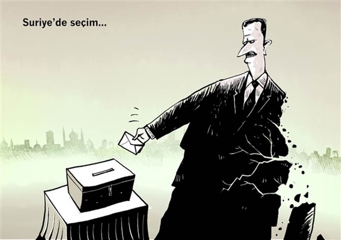 Suriye'de Seçim 1