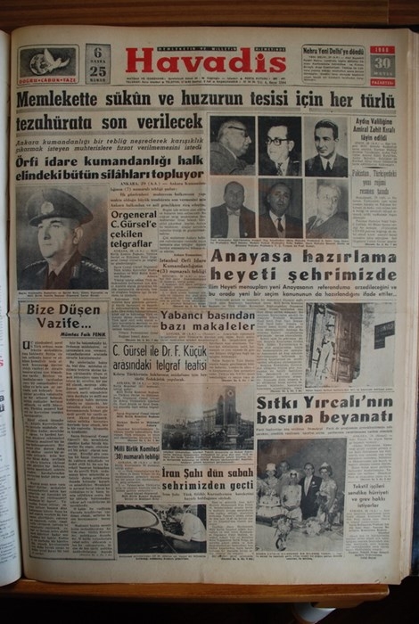Menderes'i İdama Götüren Darbeci Manşetler 16