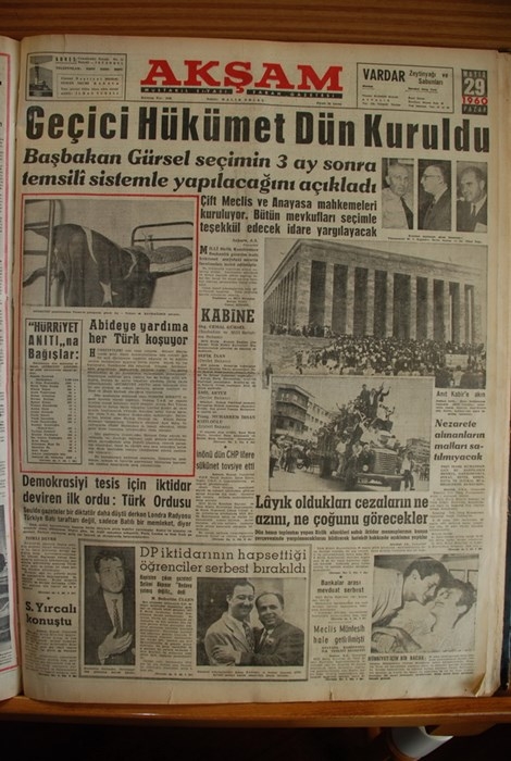 Menderes'i İdama Götüren Darbeci Manşetler 21