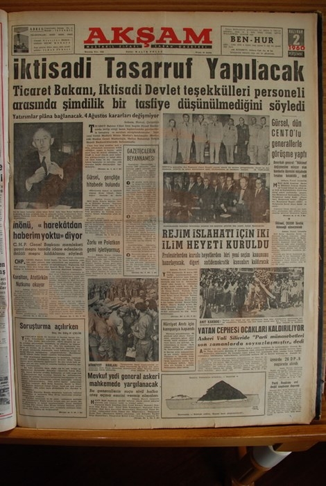Menderes'i İdama Götüren Darbeci Manşetler 25
