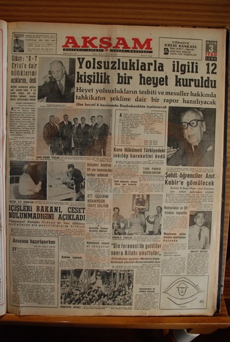 Menderes'i İdama Götüren Darbeci Manşetler 26