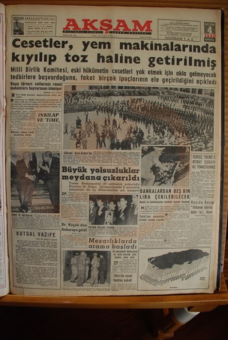 Menderes'i İdama Götüren Darbeci Manşetler 27