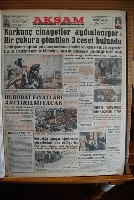 Menderes'i İdama Götüren Darbeci Manşetler 28