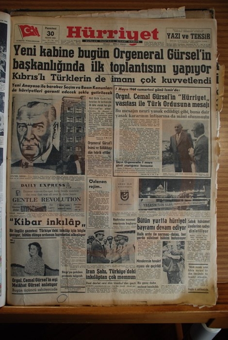 Menderes'i İdama Götüren Darbeci Manşetler 4