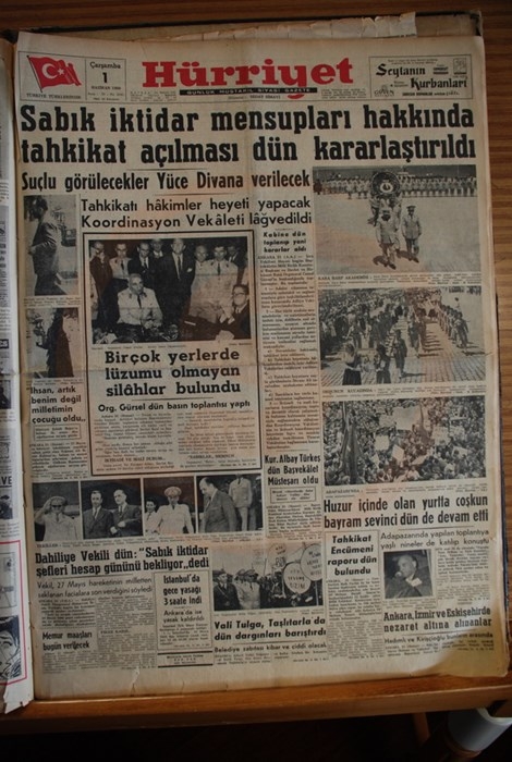 Menderes'i İdama Götüren Darbeci Manşetler 6