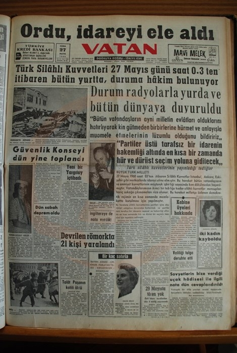 Menderes'i İdama Götüren Darbeci Manşetler 8