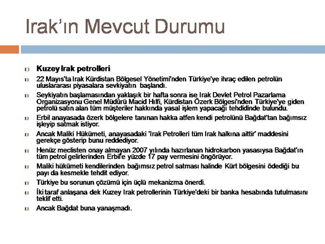Irak'ın Dünü, Bugünü ve Yarını (Seminer Notları) 34