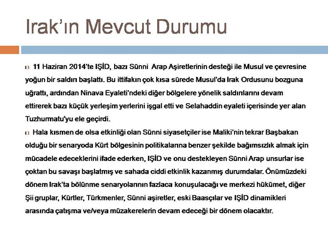Irak'ın Dünü, Bugünü ve Yarını (Seminer Notları) 35