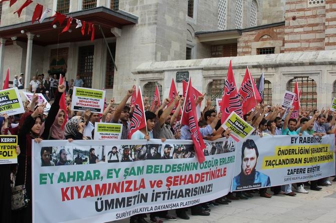 Ahrar Şehitleri İçin Fatih’te Gıyabi Cenaze Namazı 26