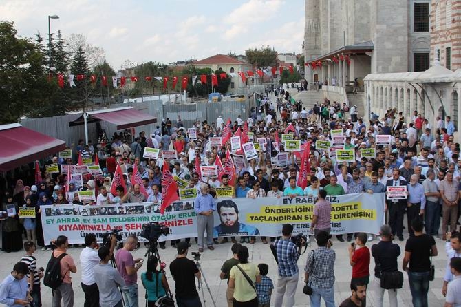 Ahrar Şehitleri İçin Fatih’te Gıyabi Cenaze Namazı 4
