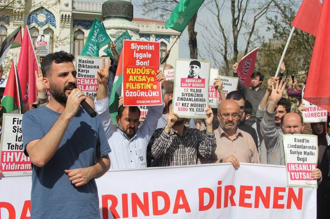 Saraçhane’de Müslüman Esirlerle Dayanışma Eylemi 18