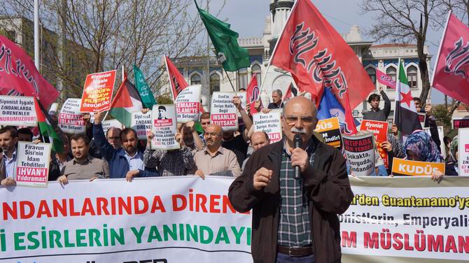 Saraçhane’de Müslüman Esirlerle Dayanışma Eylemi 2