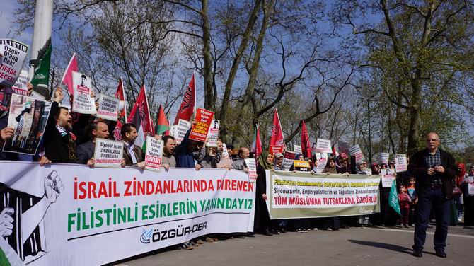 Saraçhane’de Müslüman Esirlerle Dayanışma Eylemi 3