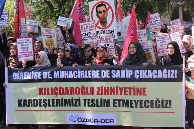 Kılıçdaroğlu’nun Muhacirlere Yönelik Irkçı Sözleri Protesto Edildi 1