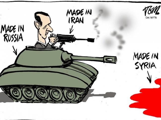 İşgalci İran ve Rusya, Suriye'den Defol! 1