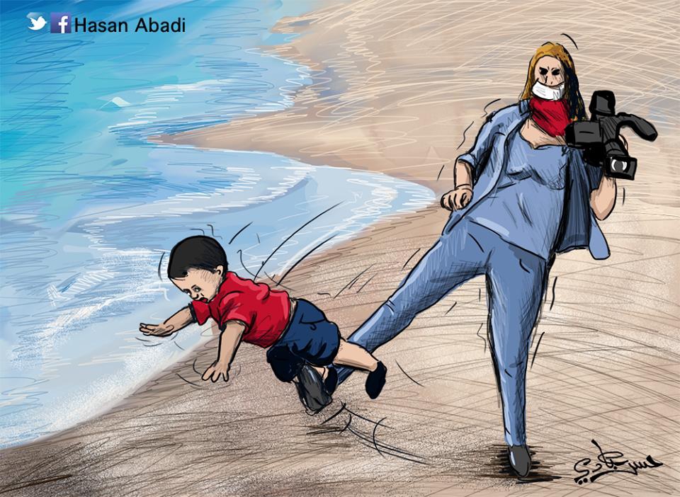 Petra Lazlo ve Suriyeli Aylan 1