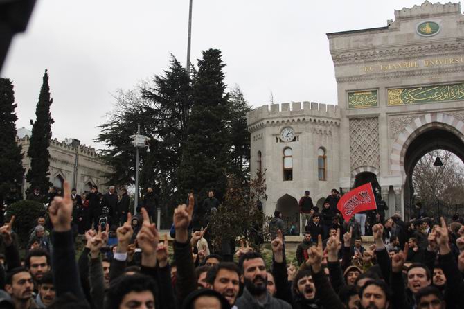 Sol Saldırganlık Beyazıt Meydanı’nda Protesto Edildi! 21